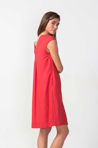 Vestido direito Olaia - Vermelho - Vermelho