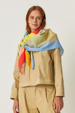 Lenço em algodão biológico Bela - Multicor