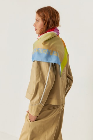 Lenço em algodão biológico Bela - Multicor