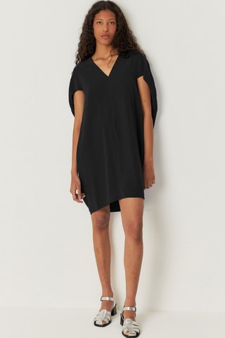 Vestido direito Leiun - Preto