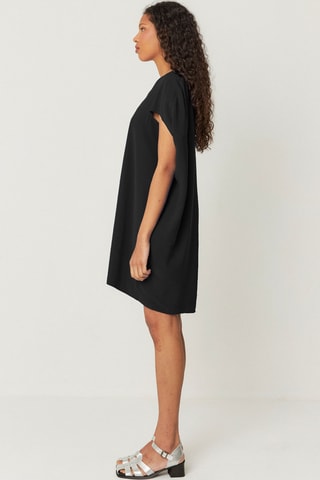 Vestido direito Leiun - Preto