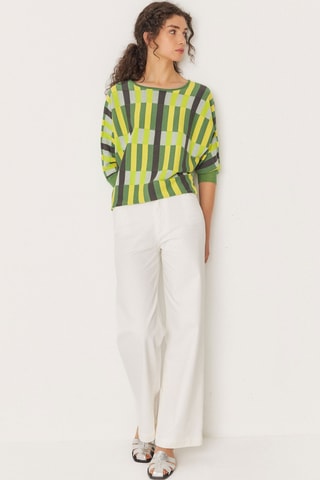 Camisola em algodão biológico Naike - Multicor