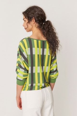 Camisola em algodão biológico Naike - Multicor