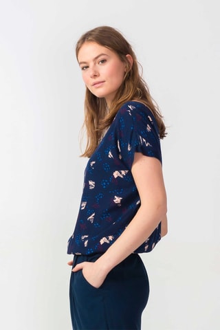 Top Jorie - Azul-marinho - Azul-marinho