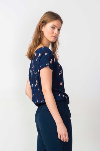 Top Jorie - Azul-marinho - Azul-marinho