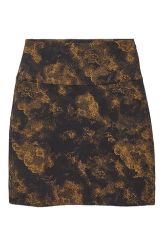 Saia direita Belky - Castanho - Castanho