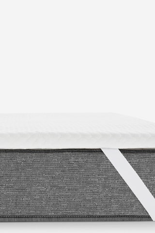 Topper in bambù - Bianco