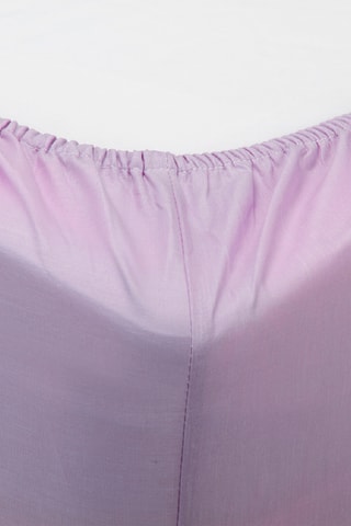 Lenzuolo sotto in cotone 55 fili/cm² - Viola