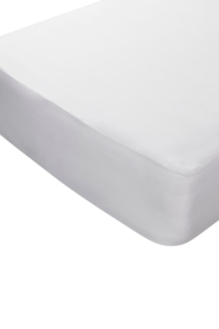 Coprimaterasso in maglia di bambù - Bianco