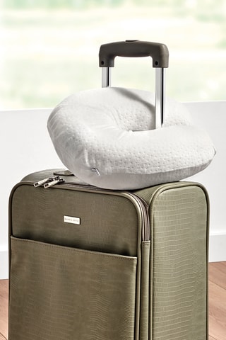 Guanciale da viaggio - Semirigido - Bianco