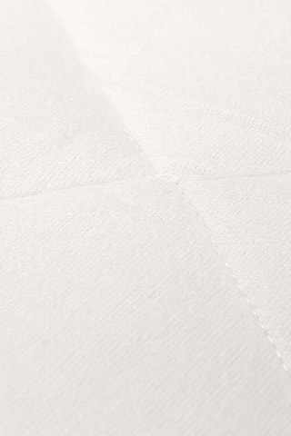 Coprimaterasso in flanella - Bianco