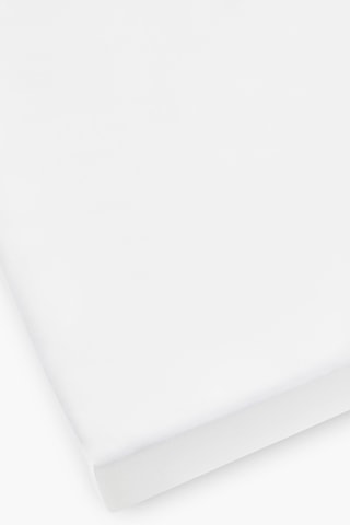 Lenzuolo sotto in cotone 200 fili/cm² - Bianco