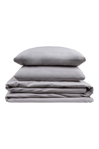 Parure copripiumino in cotone 79 fili/cm² - Bianco