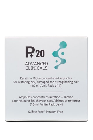 Ampoules anti-chute - Cheveux secs et abîmés - 4 x 10 ml