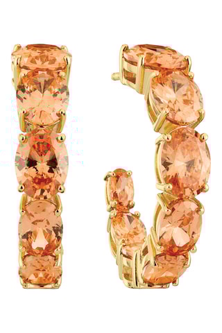 Argolas - Prata banhada a ouro amarelo