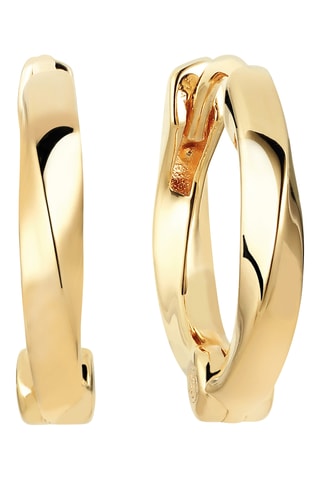 Creolen - Zilver Doublé Geelgoud