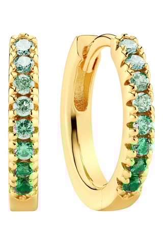 Argolas - Prata banhada a ouro amarelo