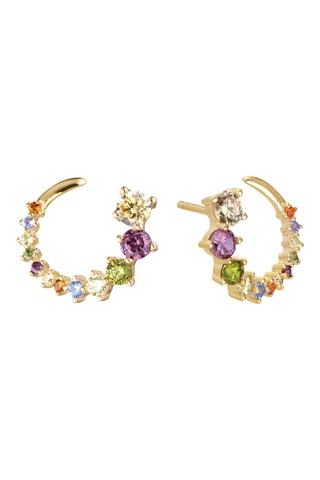 Argolas - Prata banhada a ouro amarelo