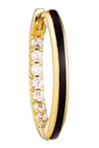 Creolen - Zilver Doublé Geelgoud