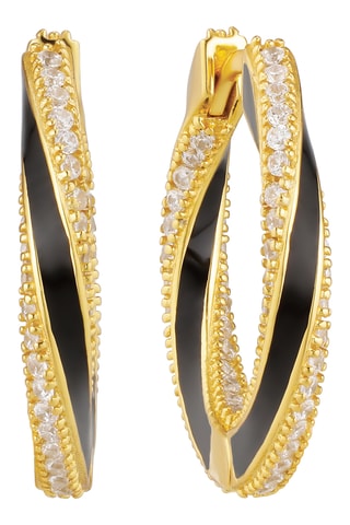 Creolen - Zilver Doublé Geelgoud