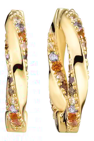 Creolen - Zilver Doublé Geelgoud