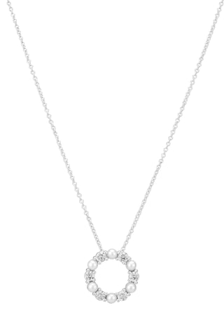 Ketting - Zilver en Cultivéparels