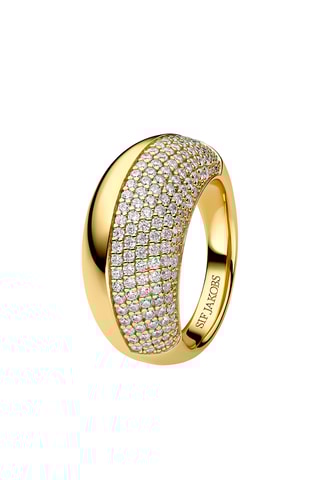 Ring - Zilver en Doublé Geelgoud