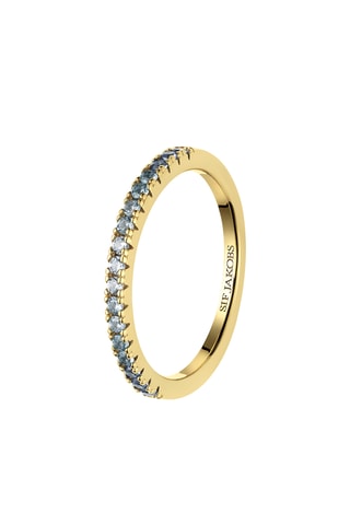 Ring - Zilver Doublé Geelgoud