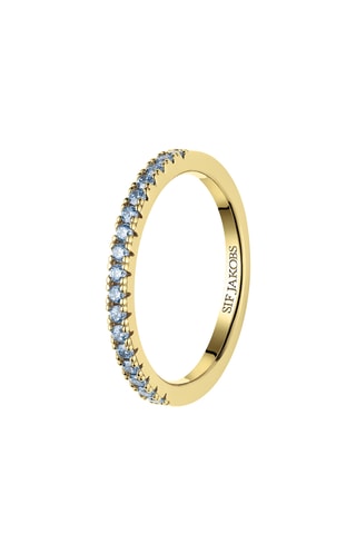 Ring - Zilver en Doublé Geelgoud