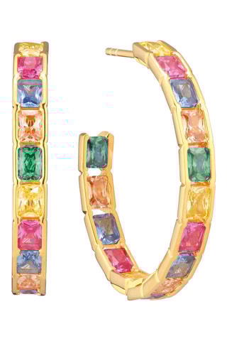 Creolen - Zilver Doublé Geelgoud