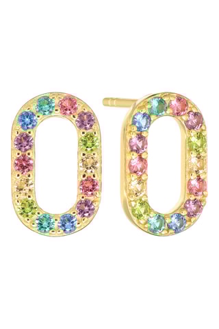 Oorbellen Zilver Doublé Geelgoud