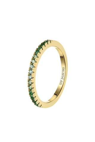 Ring - Zilver en Doublé Geelgoud