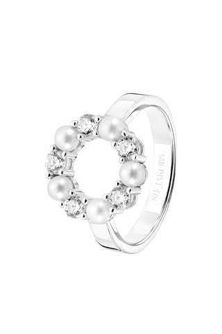 Ring - Zilver en Cultivéparels