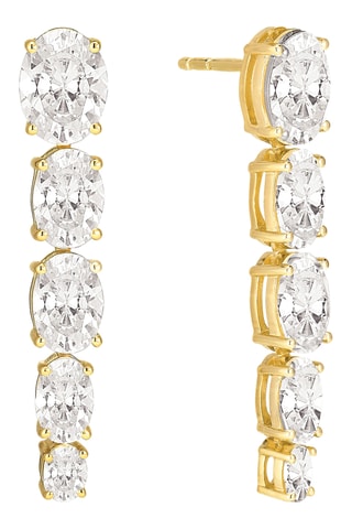 Oorbellen - Zilver Doublé Geelgoud