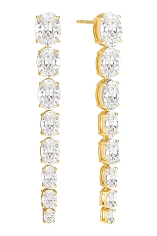 Oorbellen - Zilver Doublé Geelgoud