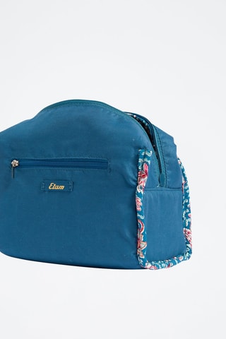 Trousse réversible Oddalys - Bleu canard - Etam