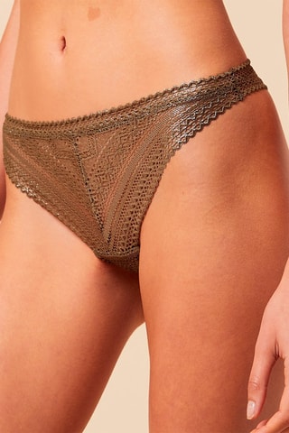 Tanga Sublime We Care - Kaki olive - Etam