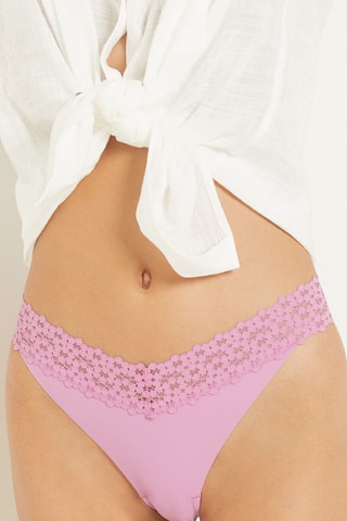 Tanga Wish - Mauve - Etam