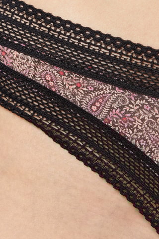 Tanga Caprice - Noir - Etam