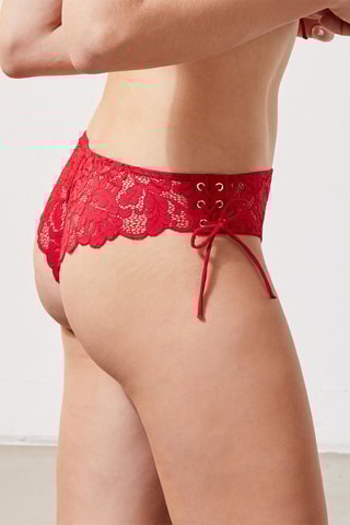 Tanga  Sometimes - Rouge  - Etam
