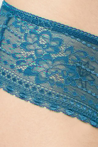 Shorty  Panama - Bleu canard  - Etam