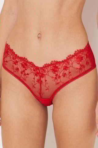 Shorty  Lumineuse S24 - Rouge  - Etam