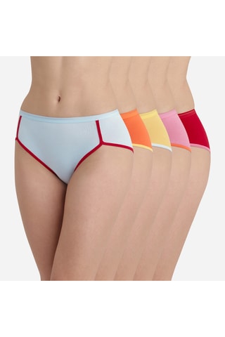 5 shortys Collaboration IDLF - Ciel et orange - Dim