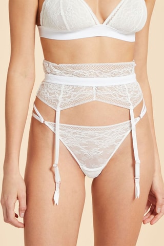 Porte-jarretelles taille haute Dolce Vita - Écru - Etam