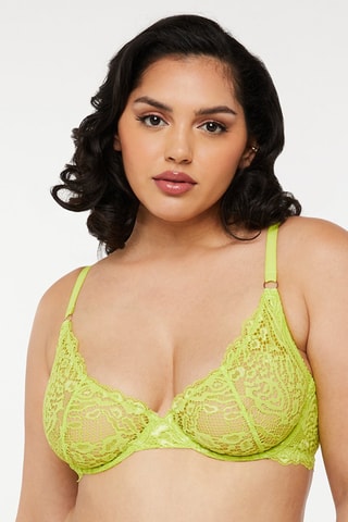Soutien-gorge Alien Animal - Vert citron  - Savage x Fenty