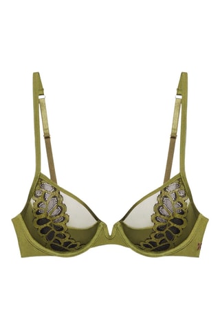 Soutien-gorge ampliforme Savage not sorry - Vert olive et noir - Savage x Fenty