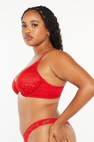 Soutien-gorge Tagged By Savage - Rouge - Savage x Fenty