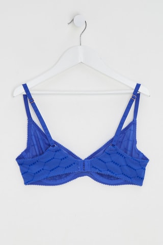 Soutien-gorge Flocked - Bleu - Savage x Fenty