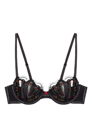 Soutien-gorge Renaissance Rose - Noir - Savage x Fenty