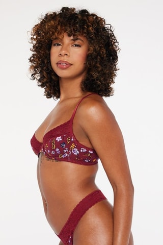 Soutien-gorge Essentials - Bordeaux - Savage x Fenty